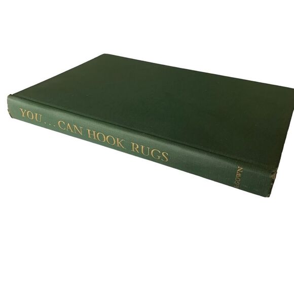 You…Can Hook Rugs 1950’s Hardcover Book - Picture 1 of 9